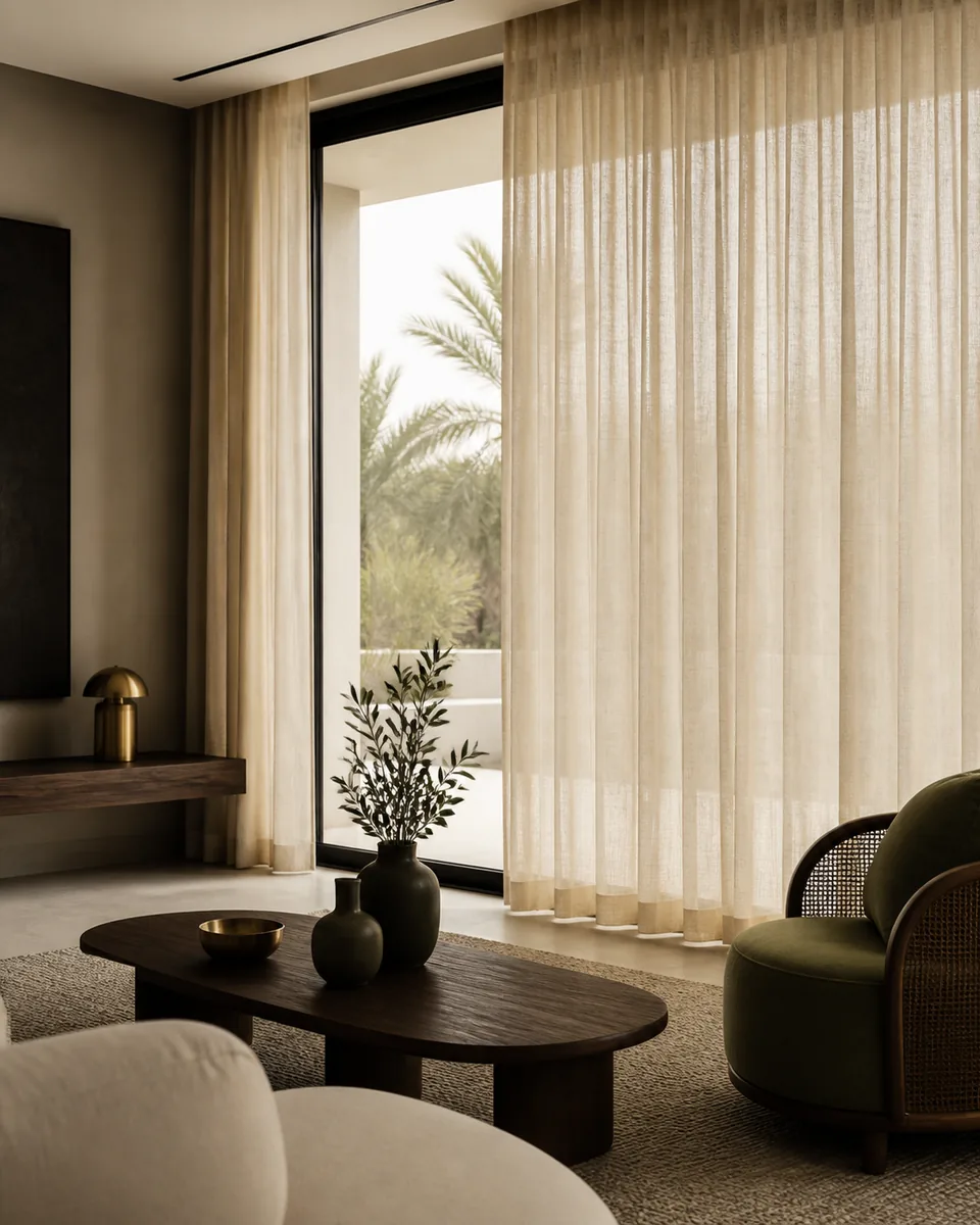 Curtain textiles